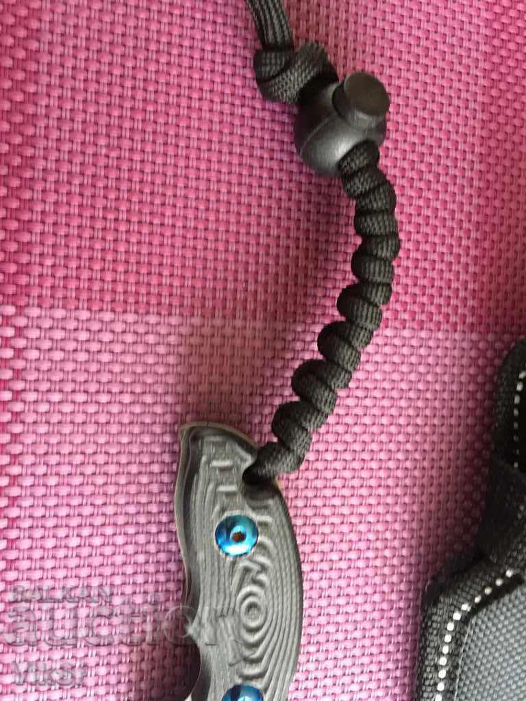 Knife / PIRATE / type SURVIVAL - 55x120 mm, paracord - 6 Knife / PIRATE / type SURVIVAL - 55x120 mm, paracord - 6