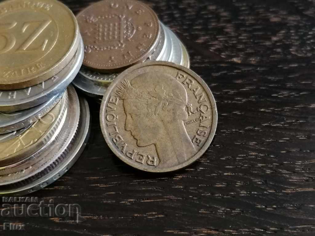 Mонета - Франция - 1 франк | 1938г. с цена 2.25 лв. | € 1.15 Mонета - Франция - 1 франк | 1938г. с цена 2.25 лв. | € 1.15