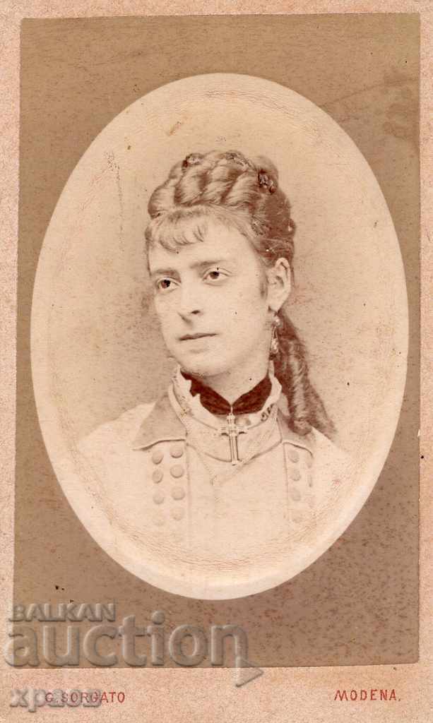 СТАРА ФОТОГРАФИЯ - КАРТОН - МОДЕНА – ИТАЛИЯ - М2779