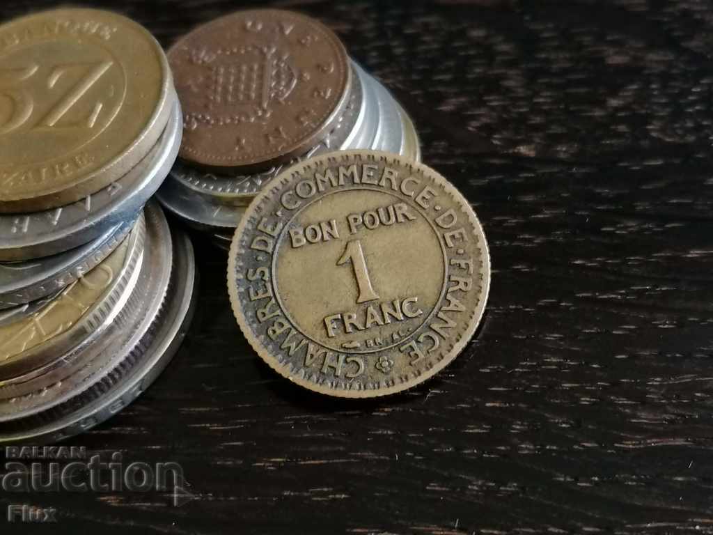 Monede - Franța - 1 franc 1924