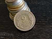 Монета - Франция - 2 франка | 1934г.