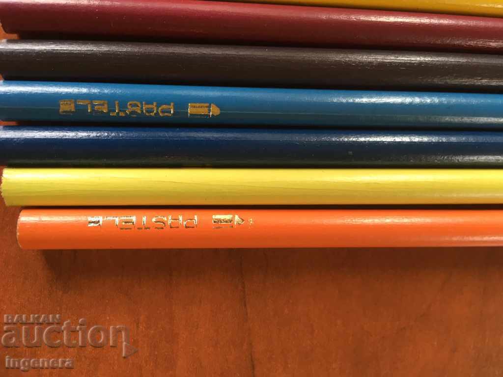 Auction PENCILS COLOR PASTELS-12 PCS SET Auction PENCILS COLOR PASTELS-12 PCS SET