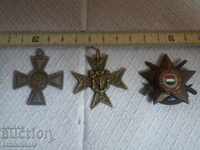 Three military insignia - read the auction carefully