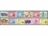 Pure stamps Postal transport 1974 from Czechoslovakia