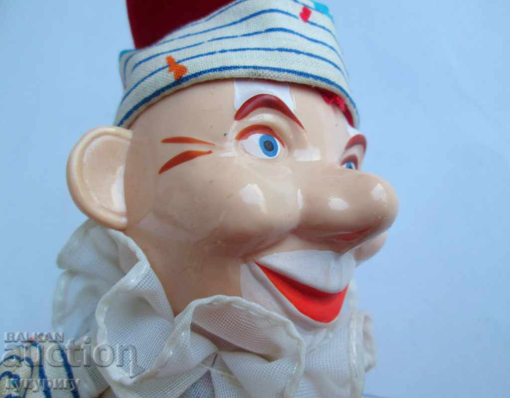 Δημοπρασία Old Soc μηχανικό παιχνίδι κλόουν GDR