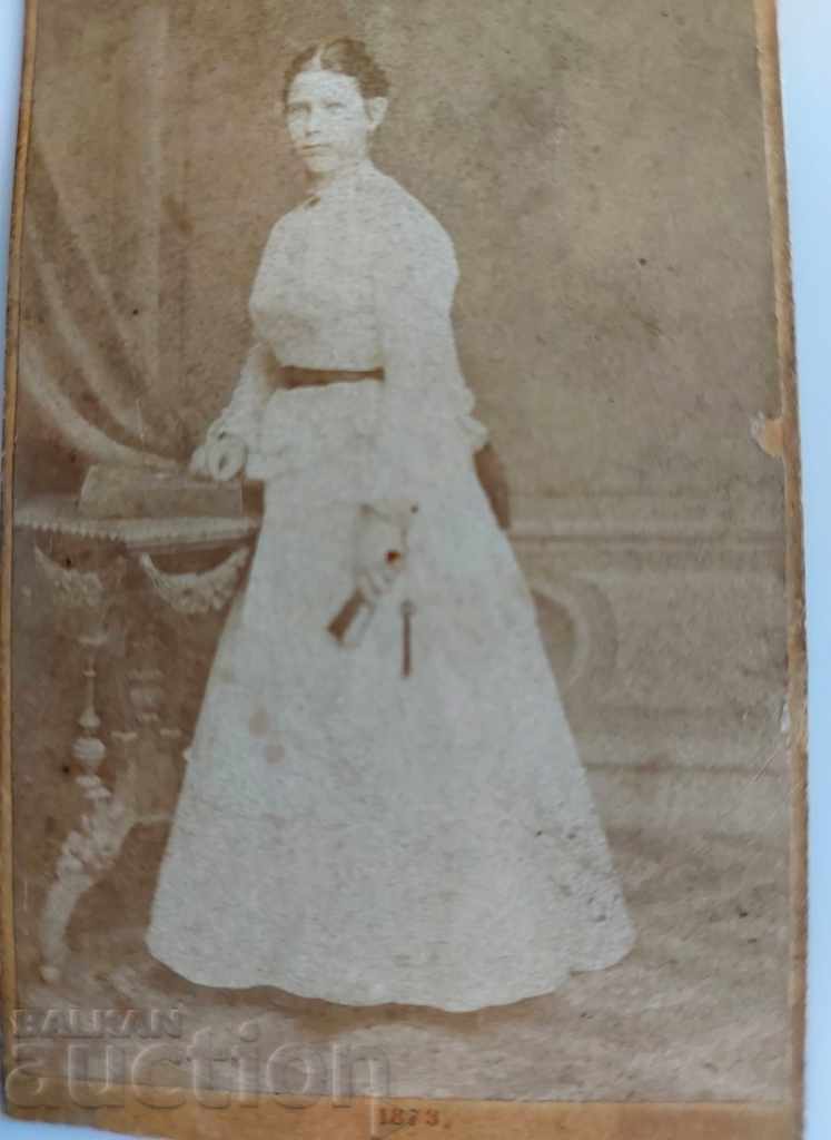 Delivery of 1873 OLD PHOTO CARDBOARD PHOTO Delivery of 1873 OLD PHOTO CARDBOARD PHOTO