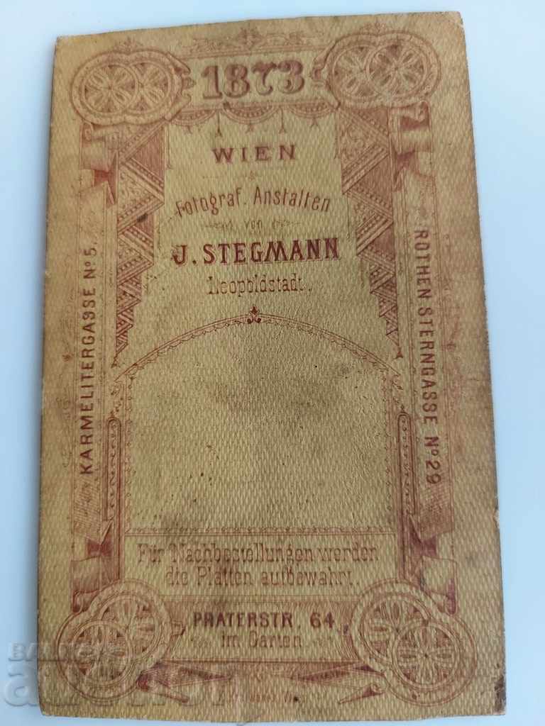 1873 OLD PHOTO CARDBOARD PHOTO - 5 1873 OLD PHOTO CARDBOARD PHOTO - 5