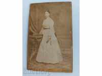 1873 OLD PHOTO CARDBOARD PHOTO
