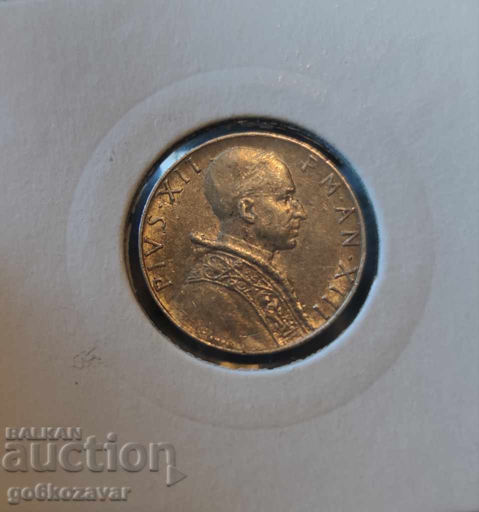 Auction Vatican 5 lira 1951 Auction Vatican 5 lira 1951