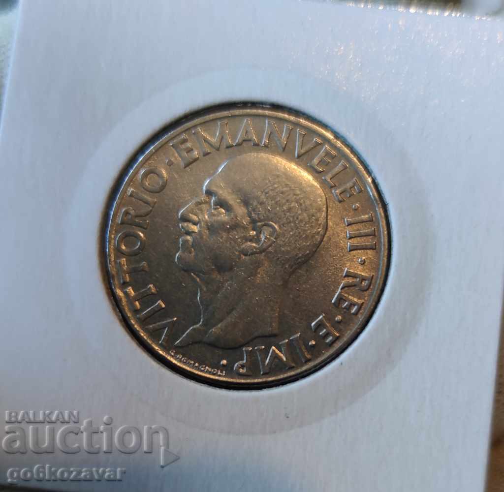 Auction  Italy 1 Lira 1940 UNC!