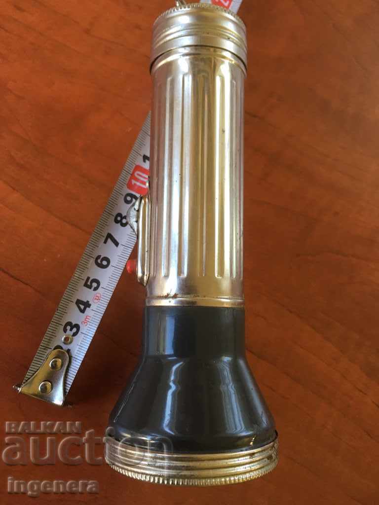 FLASHLIGHT SPOTLIGHT METAL FROM SOC TIME with price 9.00 BGN | € 4.60 FLASHLIGHT SPOTLIGHT METAL FROM SOC TIME with price 9.00 BGN | € 4.60