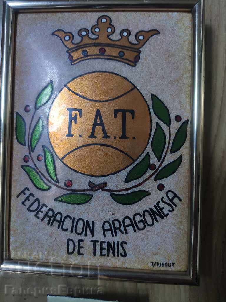 Premiul de tenis 1988 Federația Aragoneză din Spania cu preț 29.00 BGN | € 14.83 Premiul de tenis 1988 Federația Aragoneză din Spania cu preț 29.00 BGN | € 14.83