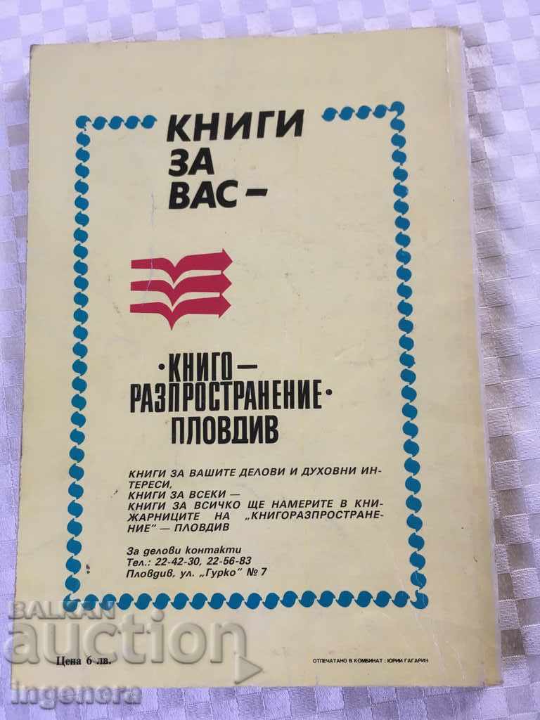 BOOK BY TODOR ZHIVKOV-1990 with price 2.00 BGN | € 1.02 BOOK BY TODOR ZHIVKOV-1990 with price 2.00 BGN | € 1.02