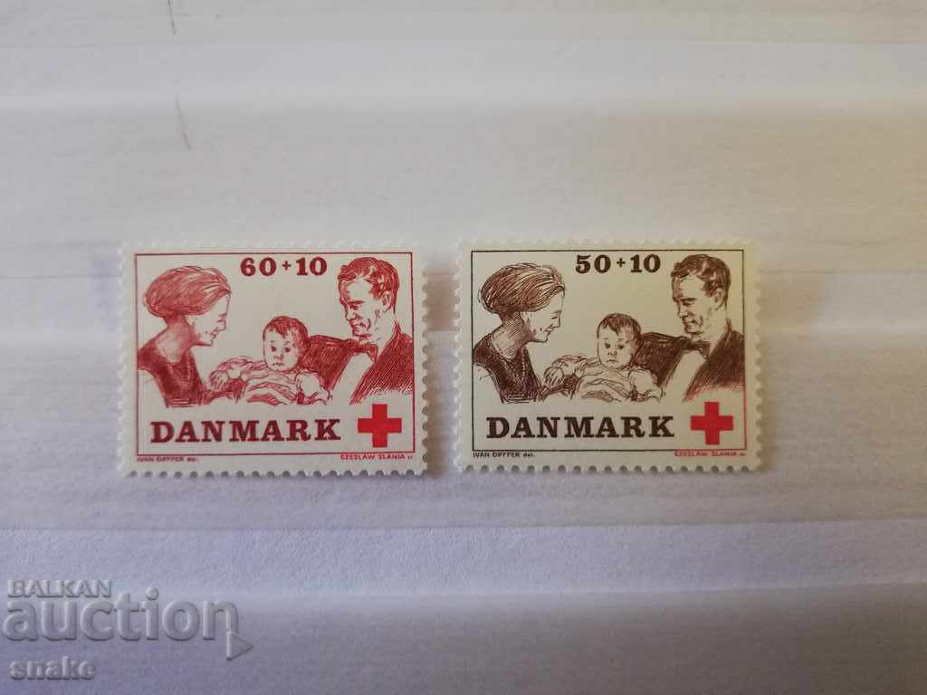 Дания 1969г. - Michel  488/89