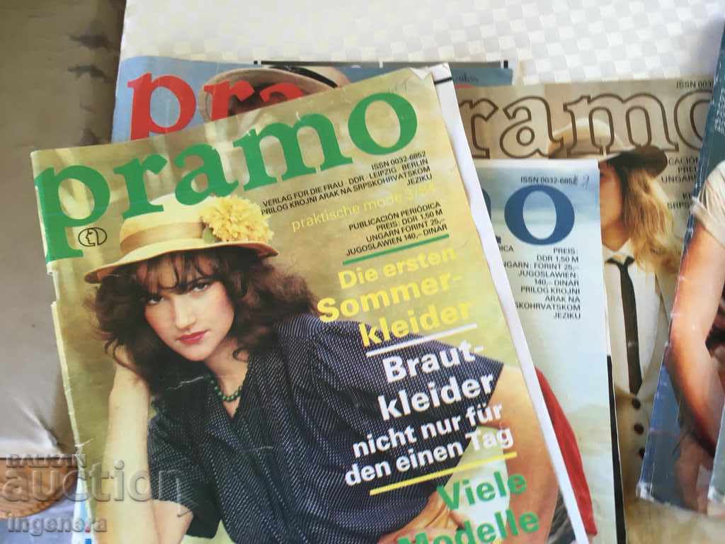 REVISTA PRAMO DE LA NR. 2 LA NR. 11-1984-10 NUMERE cu preț € 25.00 | 48.90 BGN