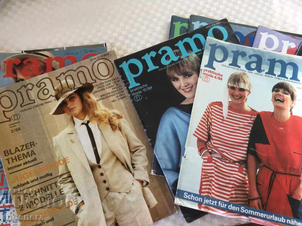 Auction PRAMO MAGAZINE FROM 2 TO 11 BR-1984 G-10 ISSUE Auction PRAMO MAGAZINE FROM 2 TO 11 BR-1984 G-10 ISSUE