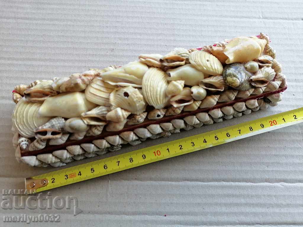 Old jewelry box with marine decoration casket - 5 Old jewelry box with marine decoration casket - 5