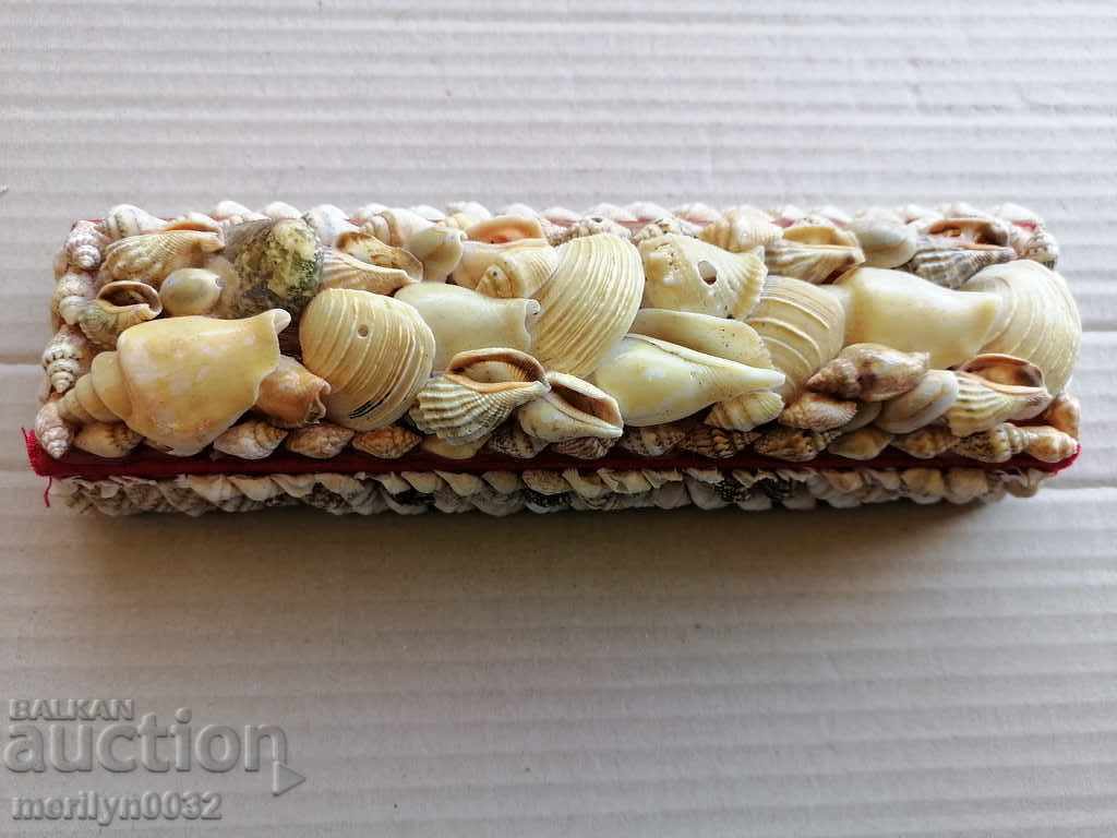 Old jewelry box with marine decoration casket - 7 Old jewelry box with marine decoration casket - 7