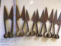 SCISSORS OLD FORGED SHEEP CUTTING TOOL-6 PCS