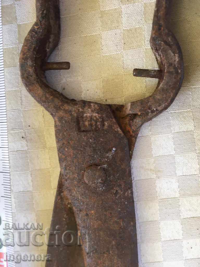 SCISSOR FORGED OLD TOOL-4 BR MARKINGS - 5