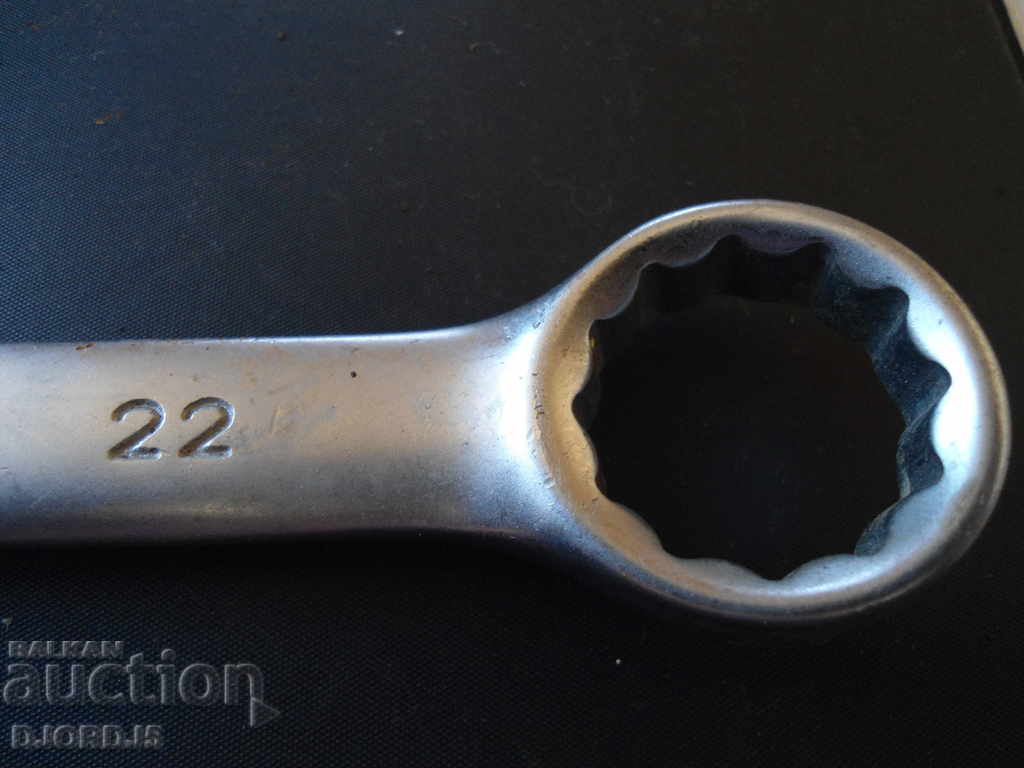 Доставка на Ключ 22-22, маркировка, mtx, CHROME VANADIUM Доставка на Ключ 22-22, маркировка, mtx, CHROME VANADIUM