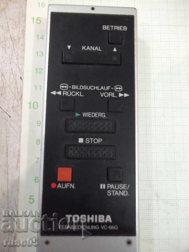 Remote "TOSHIBA" working - 2 with price 5.00 BGN | € 2.56 Remote "TOSHIBA" working - 2 with price 5.00 BGN | € 2.56