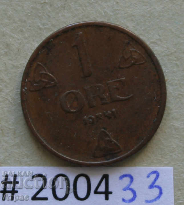 1 μετάλλευμα 1941 Νορβηγία
