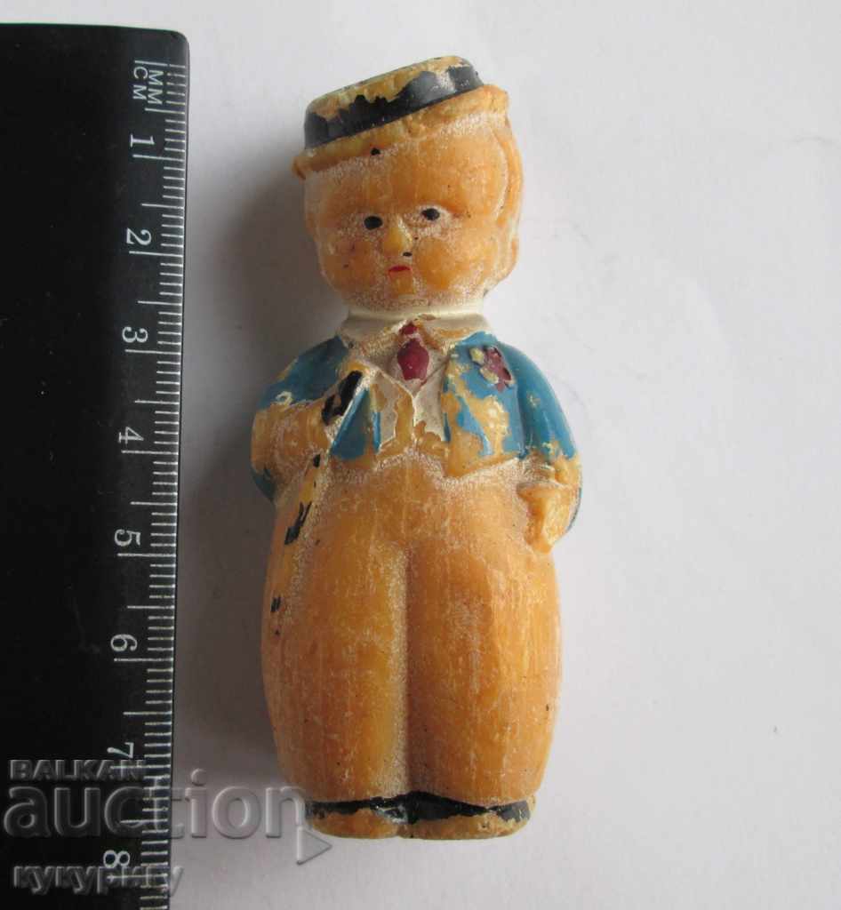 Victorian Old Little Kids Wax Doll Toy Boy - 6 Victorian Old Little Kids Wax Doll Toy Boy - 6