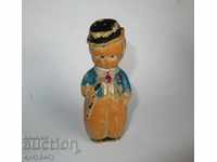 Victorian Old Little Kids Wax Doll Toy Boy
