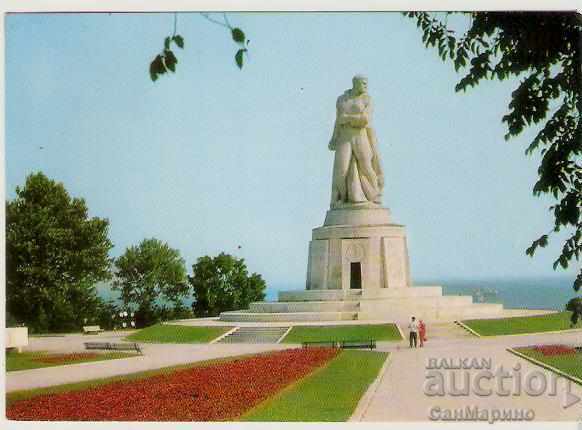 Card Bulgaria Varna Monument to the fallen 1*