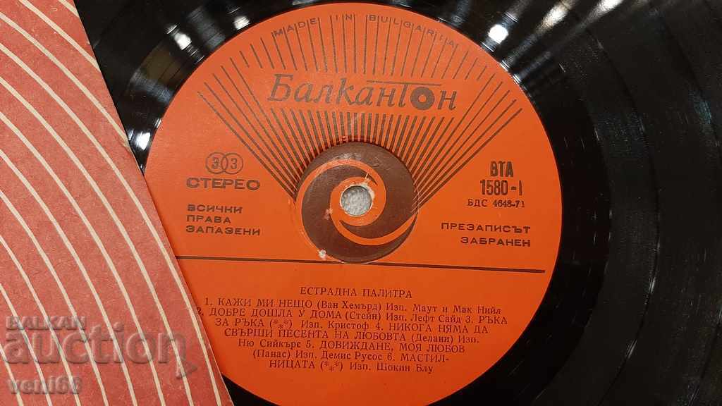 Licitație VTA 1580 Paletă extinsă Licitație VTA 1580 Paletă extinsă