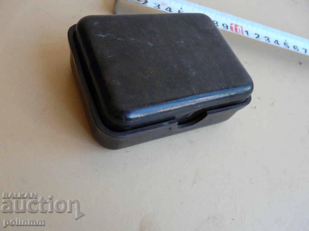 An old military bakelite soap dish with price 20.00 BGN | € 10.23 An old military bakelite soap dish with price 20.00 BGN | € 10.23