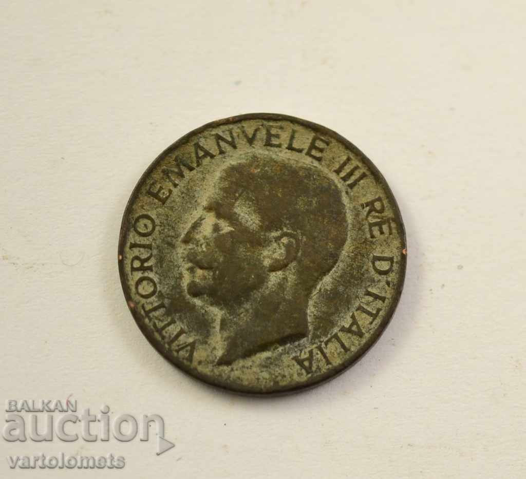 5 Centesimi 1929, фашистка Италия с цена € 1.00 | 1.96 лв.