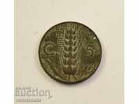 5 λεπτά 1929, φασιστική Ιταλία