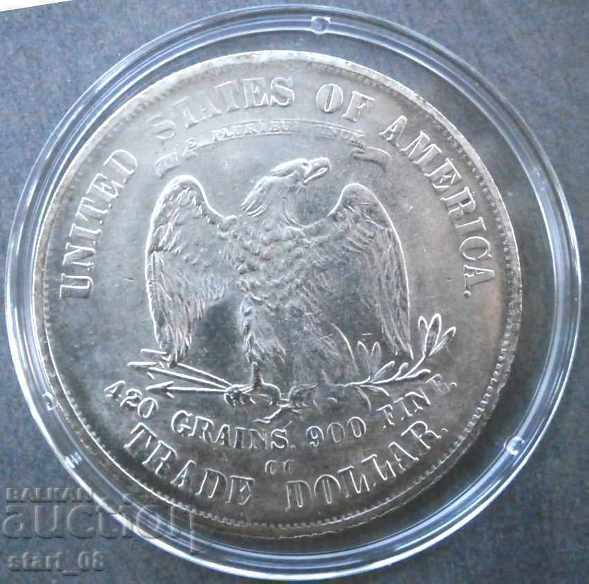 Trade dollar - Medal copy / replica /