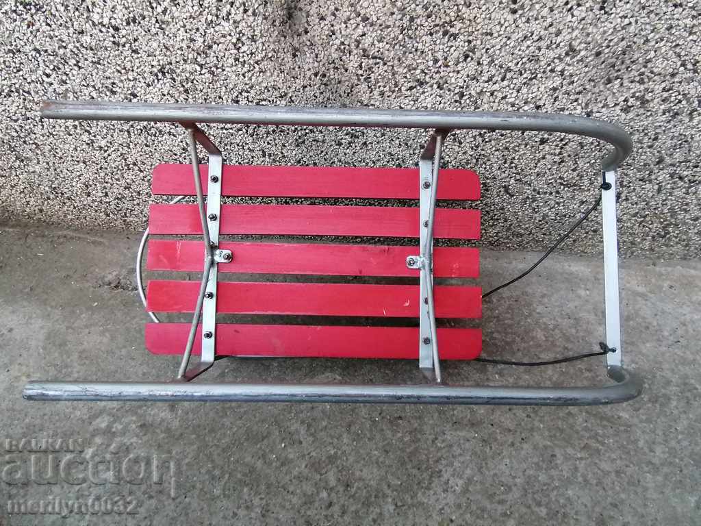 sanie, jucării, lemn fier forjat pentru copii de bătrâni - 5