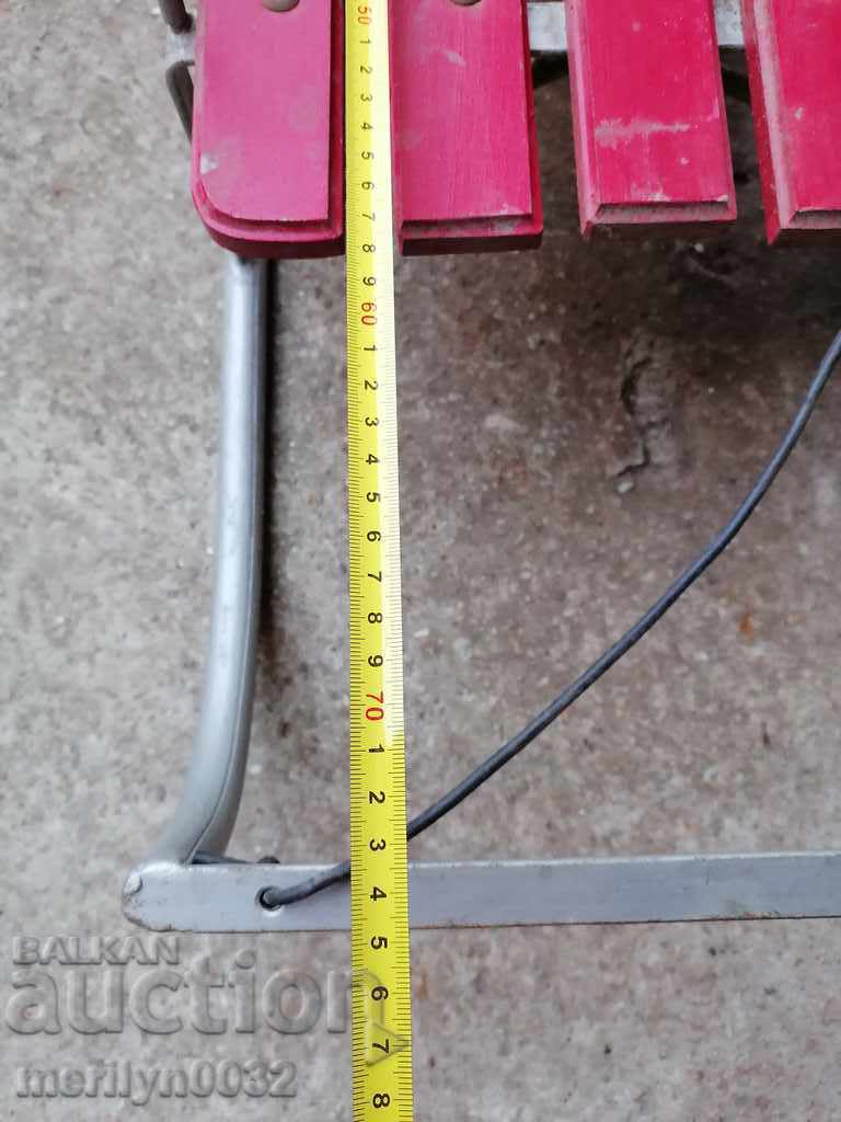 sanie, jucării, lemn fier forjat pentru copii de bătrâni - 6