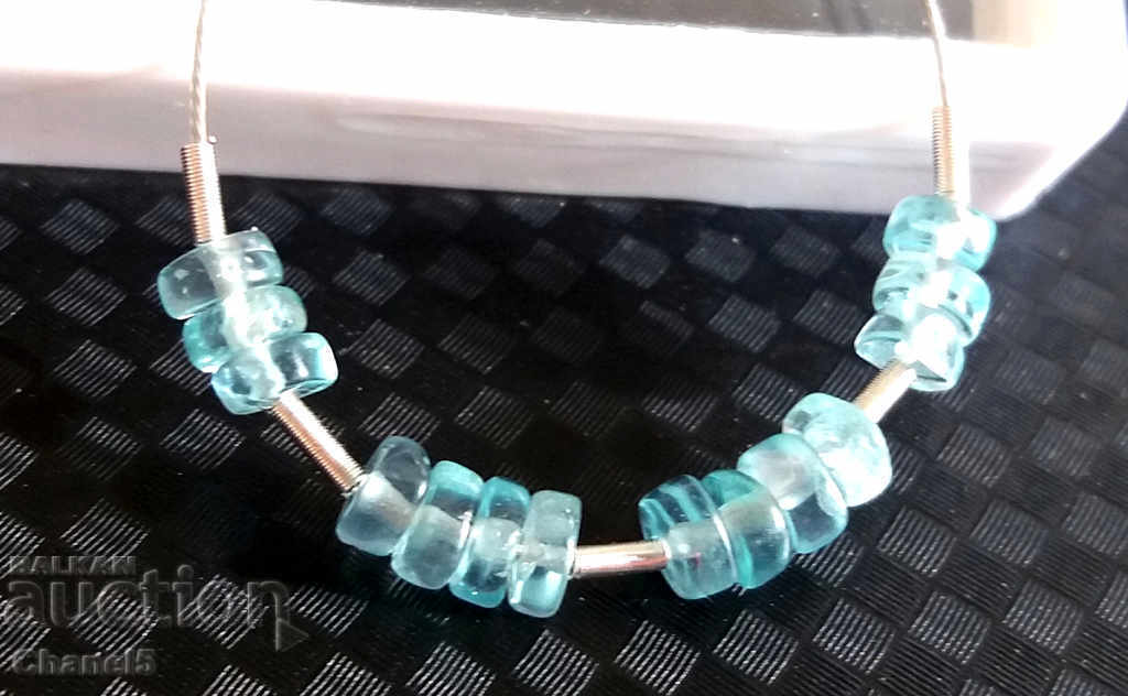 NATURAL NEON BLUE APATHITE - CONNECTION - 4.50 kt (200) with price 8.00 BGN | € 4.09