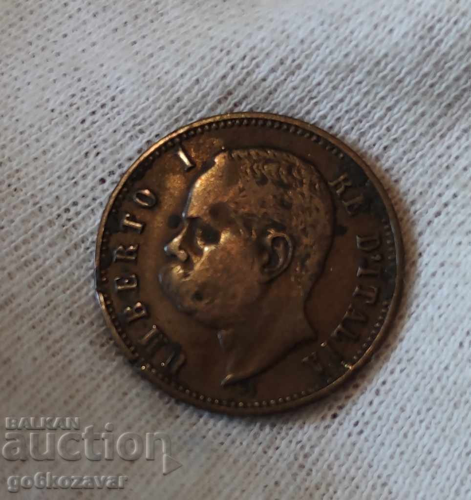 Auction Italy 2 Centizimi 1898 K # 8 Auction Italy 2 Centizimi 1898 K # 8