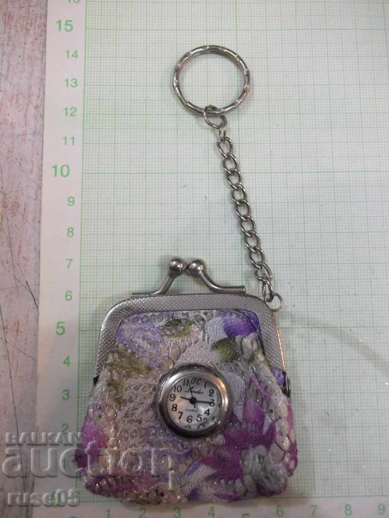 Keychain "Bag - quartz watch"