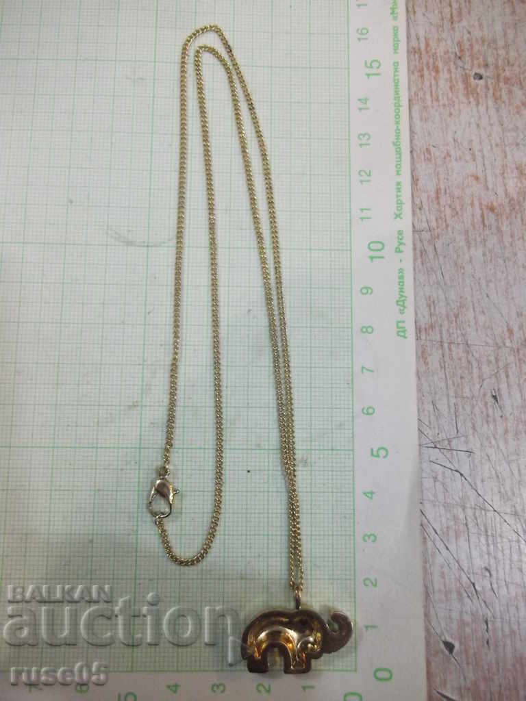 Delivery of Chain with pendant "Elephant" imitation jewelry Delivery of Chain with pendant "Elephant" imitation jewelry