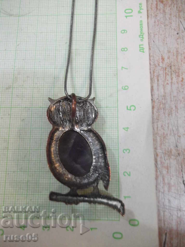 Chain with pendant "Owl" imitation jewelry - 5 Chain with pendant "Owl" imitation jewelry - 5