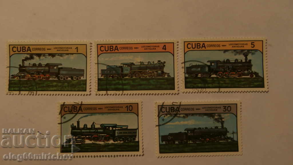 Куба - влакове - унищожени