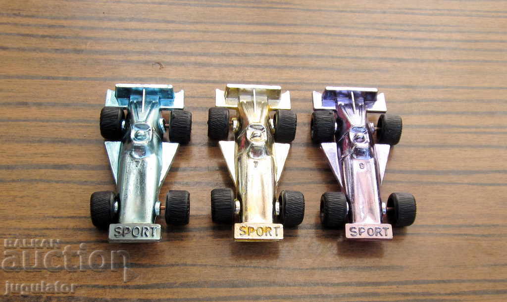 old Bulgarian social toy stroller rally formula 1 three pieces with price 15.00 BGN | € 7.67 old Bulgarian social toy stroller rally formula 1 three pieces with price 15.00 BGN | € 7.67