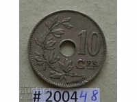 10 centima 1928 Belgia - legendă franceză