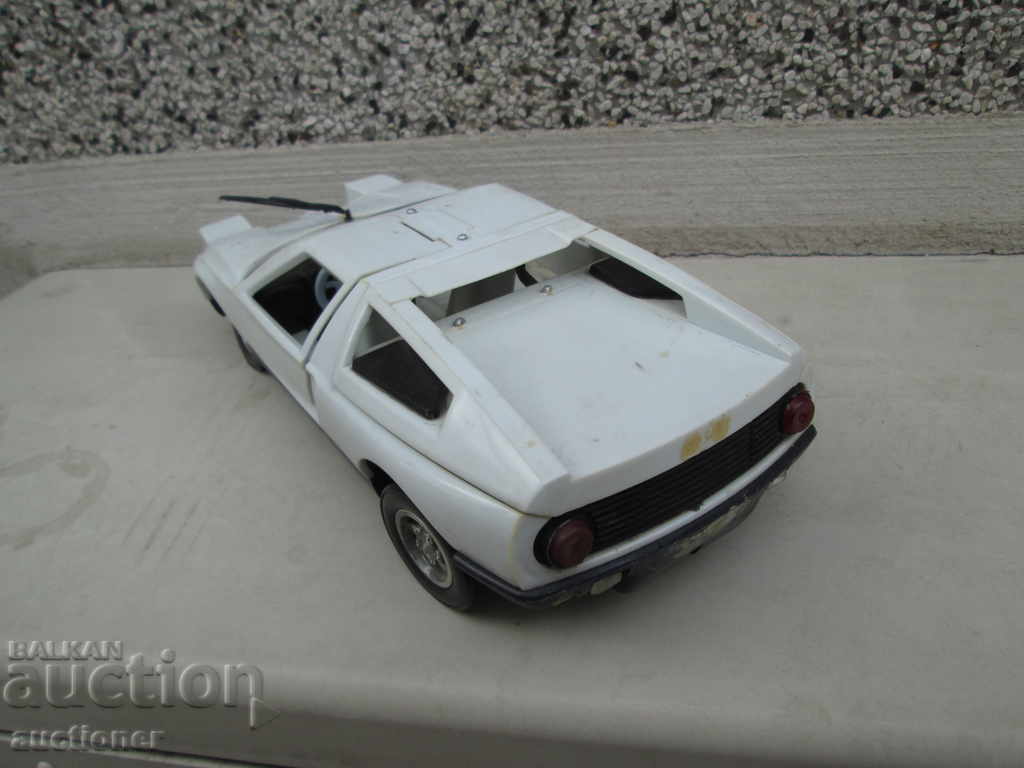 Auction OLD BULGARIAN MECHANICAL TOY, CAR TROLLEY. Auction OLD BULGARIAN MECHANICAL TOY, CAR TROLLEY.