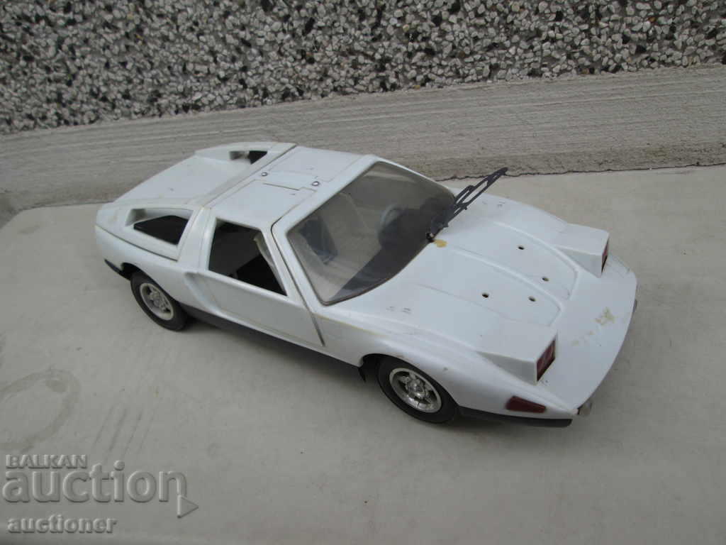 OLD BULGARIAN MECHANICAL TOY, CAR TROLLEY. - 6 OLD BULGARIAN MECHANICAL TOY, CAR TROLLEY. - 6