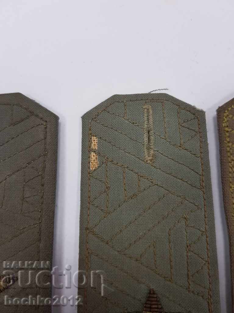 Auction Lot of 3 Bulgarian communist general epaulettes Auction Lot of 3 Bulgarian communist general epaulettes