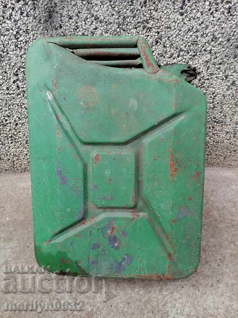 Auction German military tube 20 liters for fuel GDR 1980 real social Auction German military tube 20 liters for fuel GDR 1980 real social