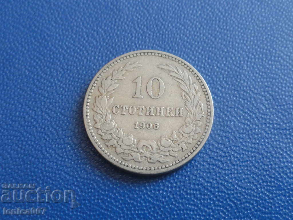 Bulgaria 1906 - 10 cenți Bulgaria 1906 - 10 cenți